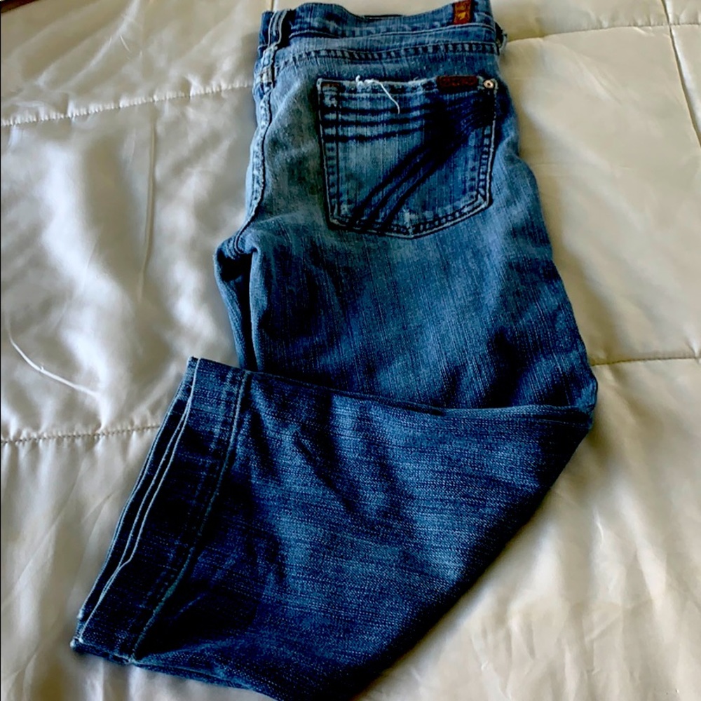 7 for all mankind Capri jeans.
